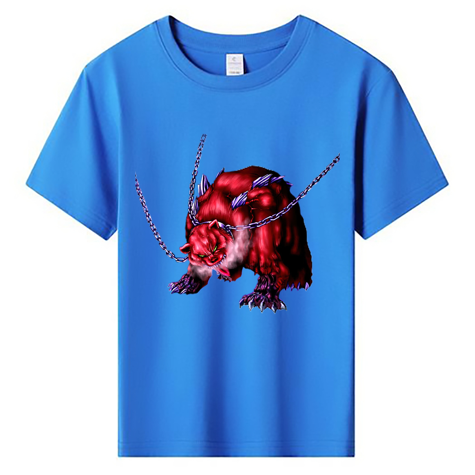 （画像用） 遊☆戯☆王 Yu-Gi-Oh! 綿100％キッズTシャツ（フロントプリント）